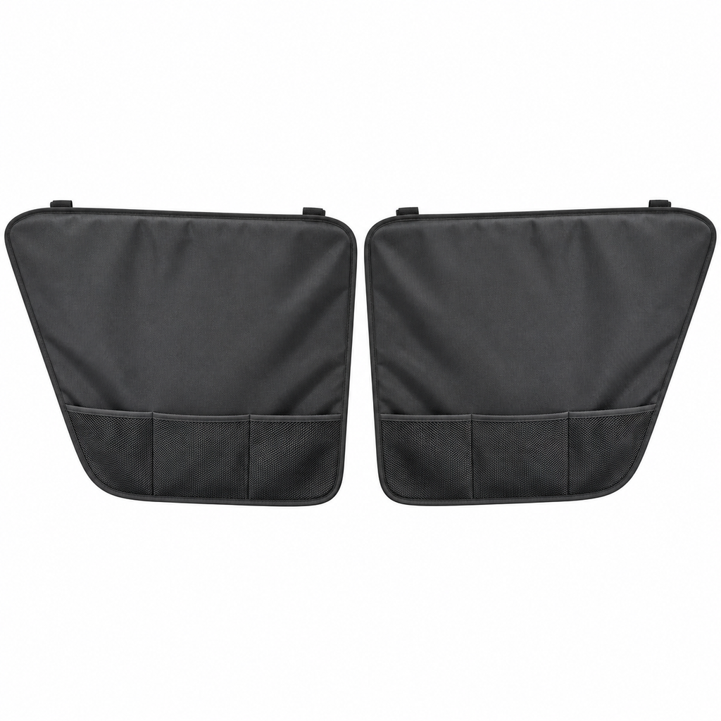Dog Car Door Protectors with Mesh Pockets – Medium, 2 Pack — product view