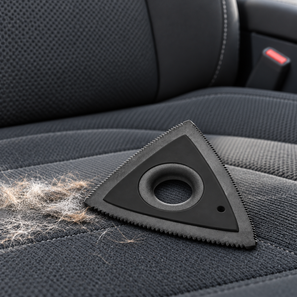 Maxpower Planet Triangle Pet Hair Remover for Car Upholstery — product view