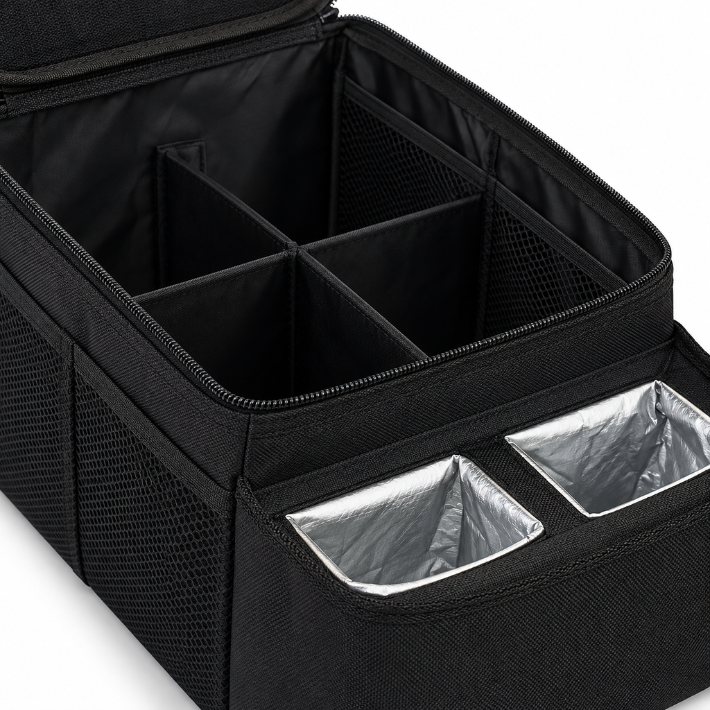 Britax Backseat Storage Caddy with Insulated Cup Holders – material detail