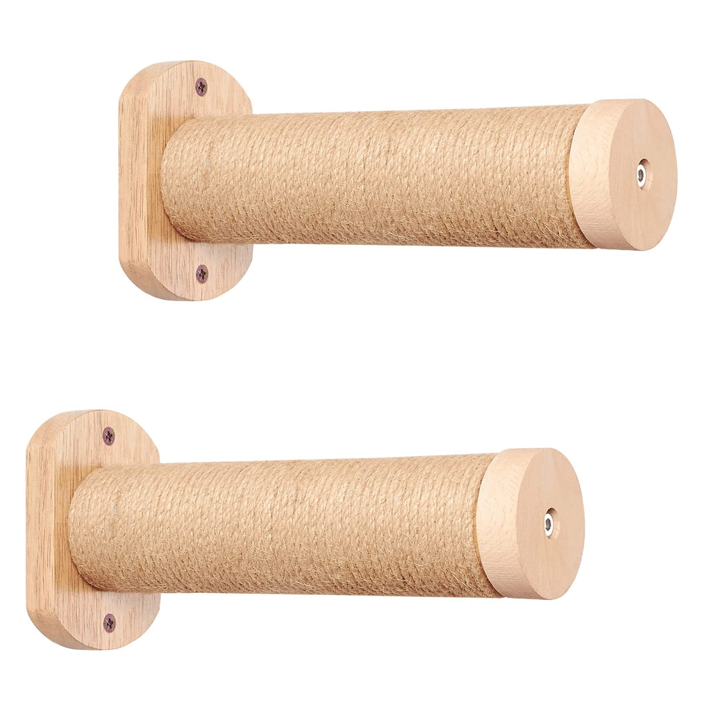 ESPETS Jute-Wrapped Cat Wall Steps – Set of 2 – product view