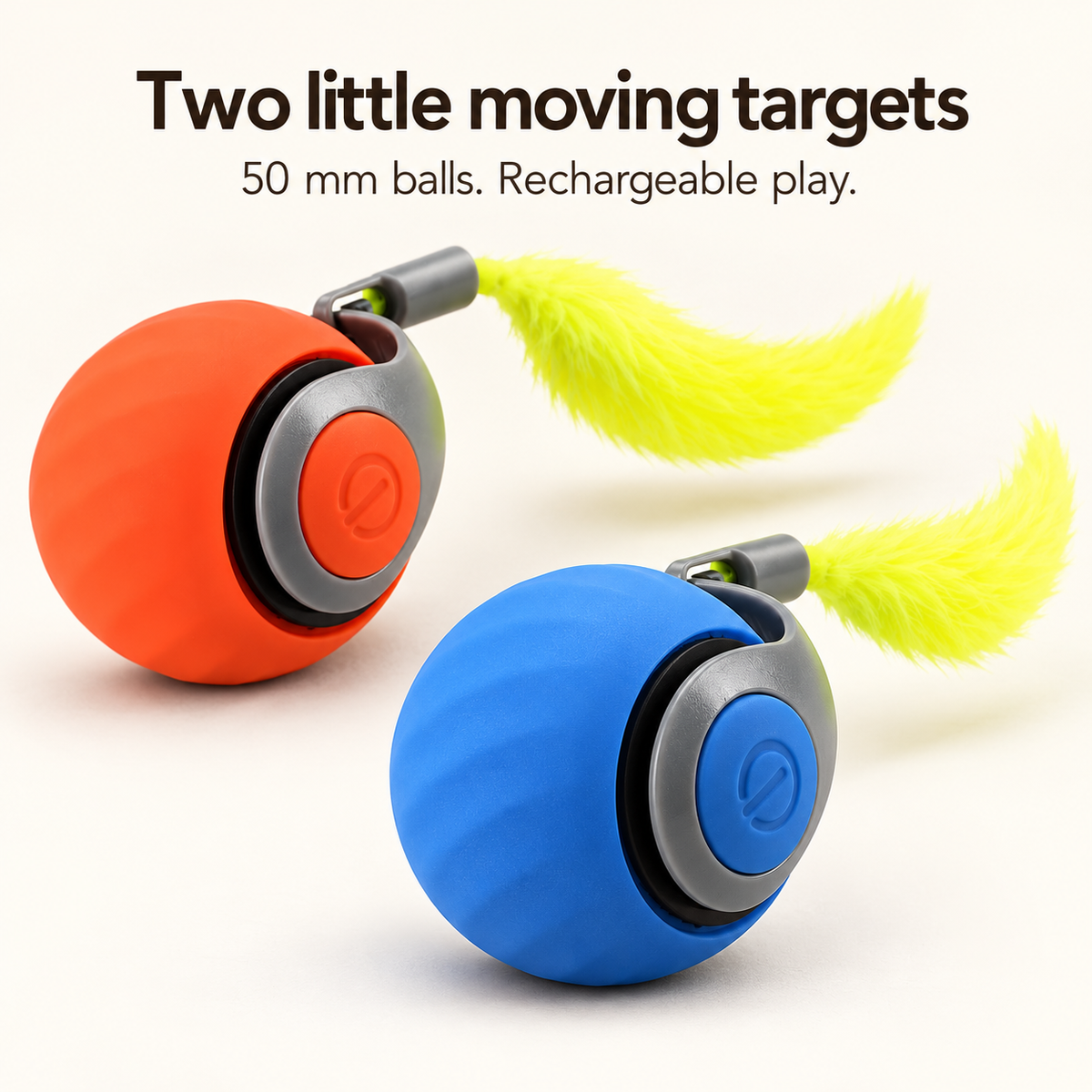 Speedy Tail control buttons and feather tail detail