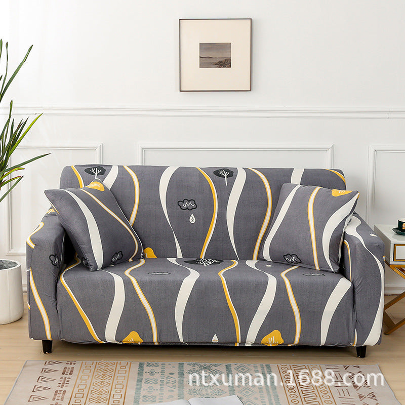 Nordic Stretch Sofa Cover for Pet Hair Protection