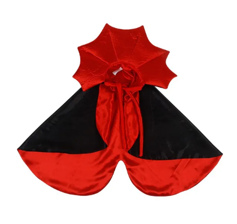 Halloween Vampire Cape for Dogs & Cats