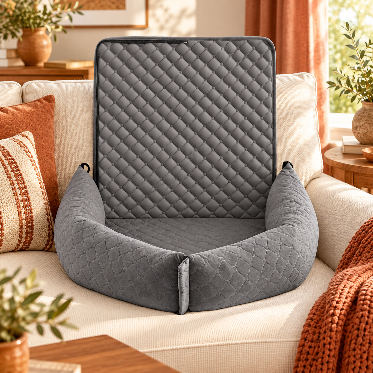 CZL quilted convertible pet seat – empty product