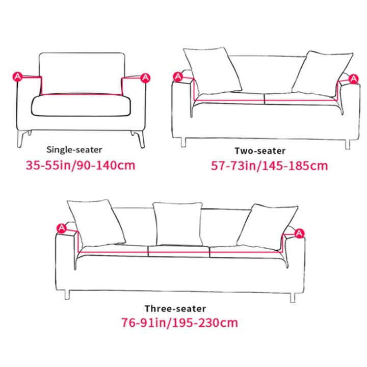 Colorful Geometric Non-Slip Stretch Sofa Cover
