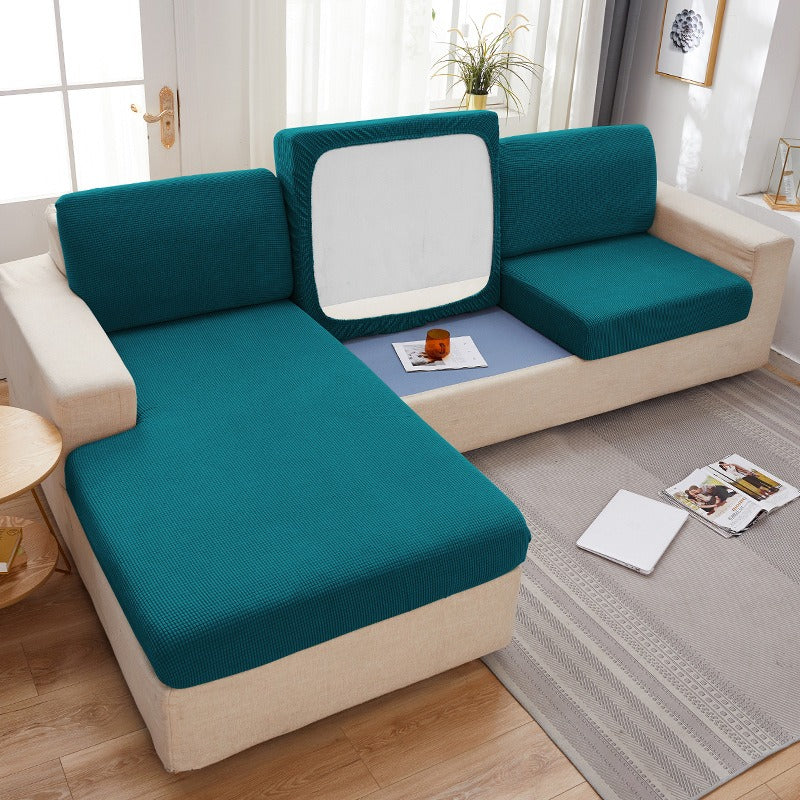Washable Stretch Sofa Cushion Cover for Pet Households – 1 Piece