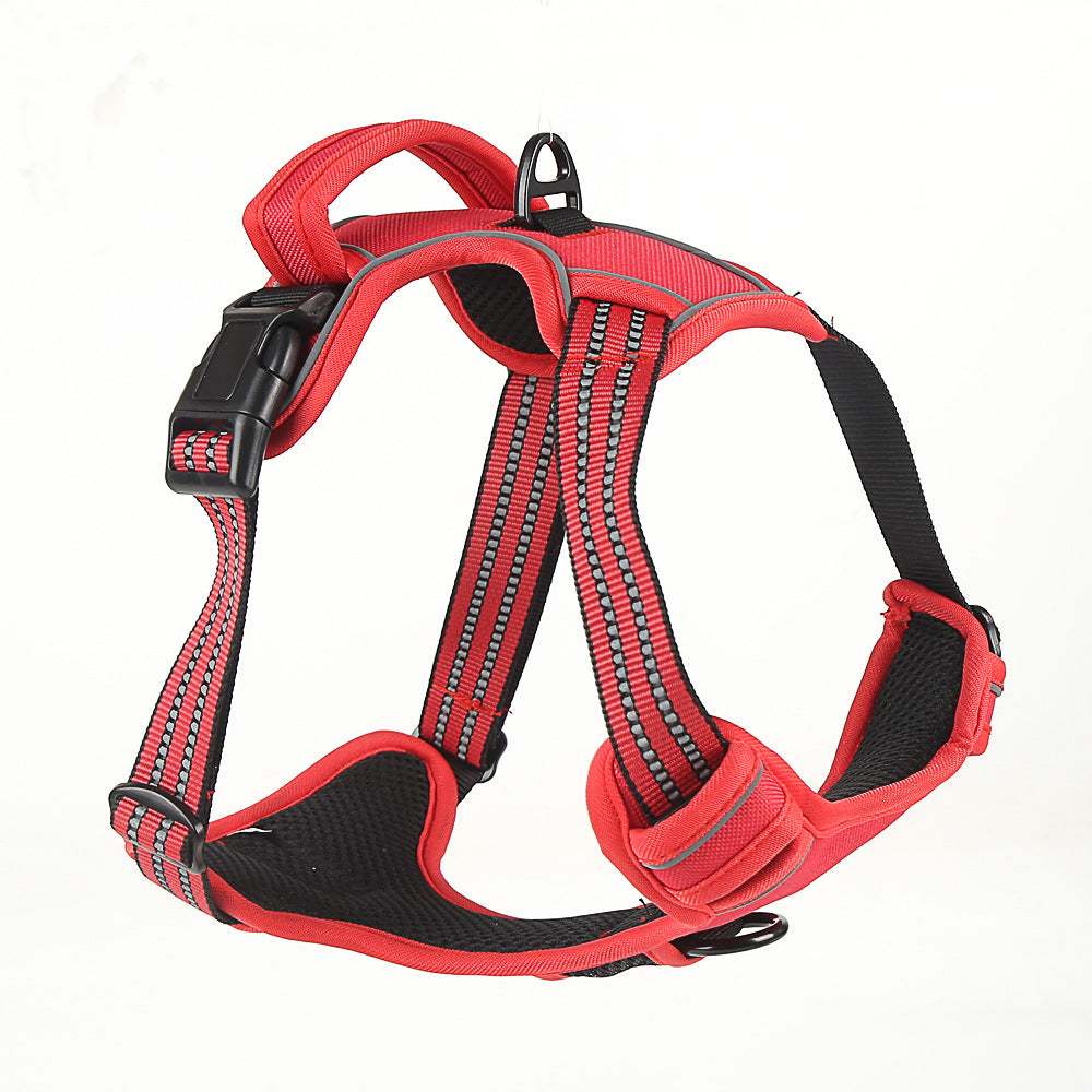 Adjustable Reflective Dog Vest Harness