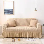 Washable Stretch Pet Sofa Cover with Skirt