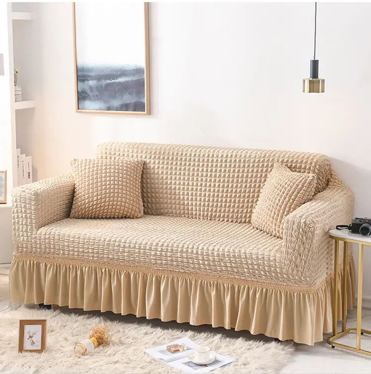 Washable Stretch Pet Sofa Cover with Skirt