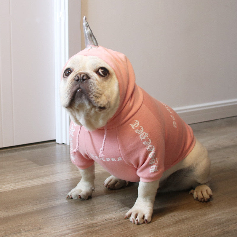 Halloween Fleece-Lined Hoodie for Dogs & Cats
