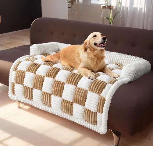 Checkered Pet Sofa Seat Protector