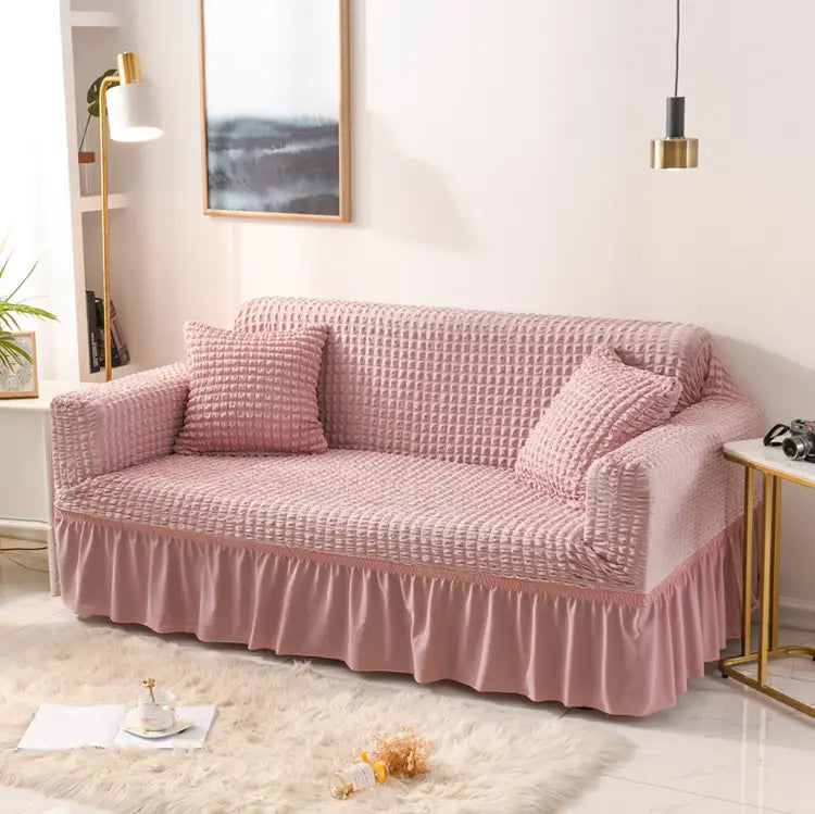 Washable Stretch Pet Sofa Cover with Skirt