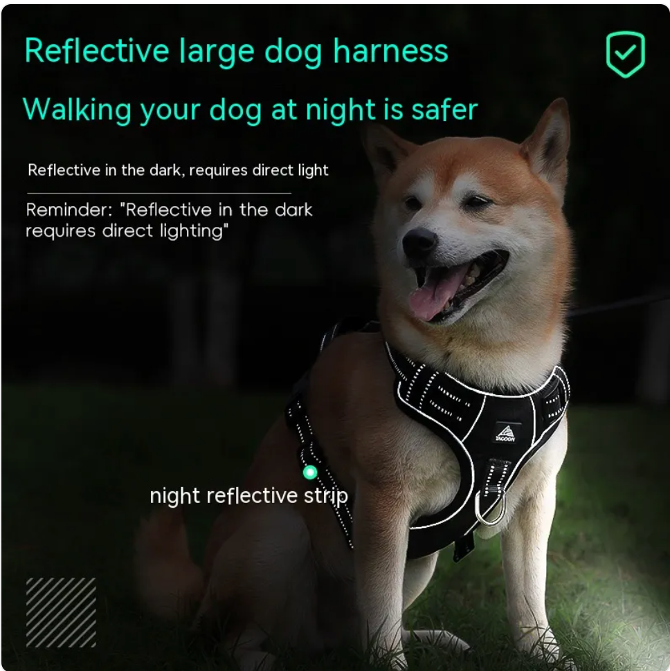 Reflective Polyester Dog Harness