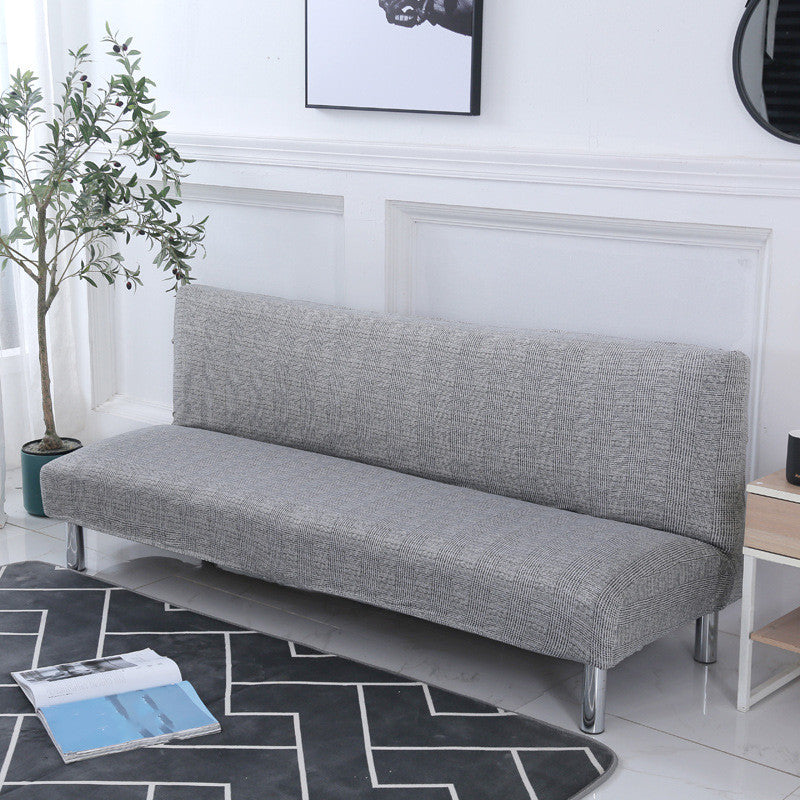 Grey Anti-Stain Sofa Bed Cover – Armless Fit