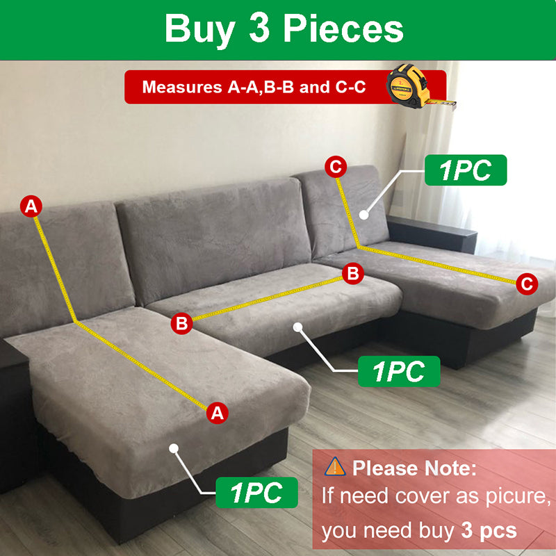 Waterproof Stretch Pet Sofa Cover – Multiple Sizes
