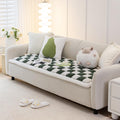 Ksiliup Textured Sofa Seat Cover – Green, 27.6 × 70.9 in