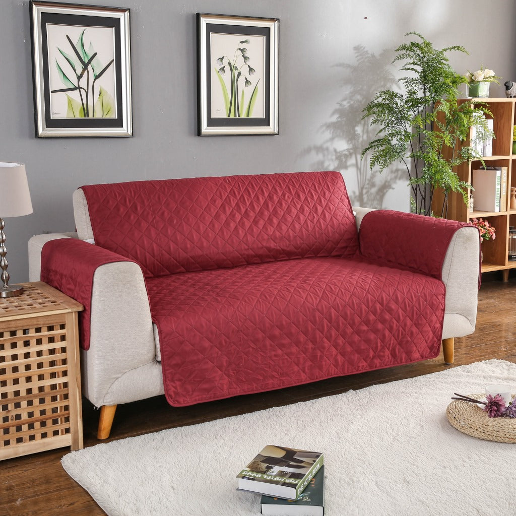 Quilted Pet Sofa Cover – All-Season Protection
