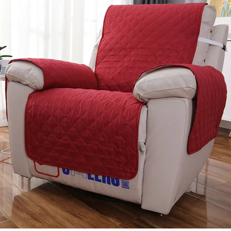 Reversible Water-Resistant Pet Sofa Slipcover with Straps