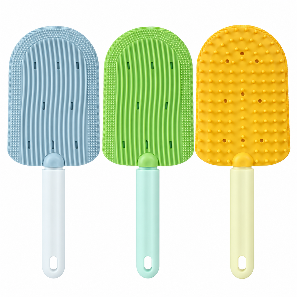 Flexible Cat Grooming Brush Set – 3 Pieces – product view