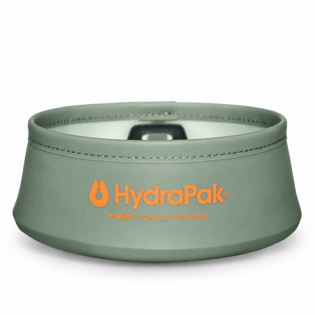HydraPak Rover Collapsible Dog Bowl – Sage Green, 500 ml – material and construction detail