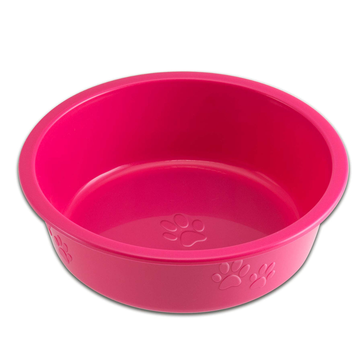 Loving Pets Dolce Luminoso Dog Bowl – Pink, Small – clear product view