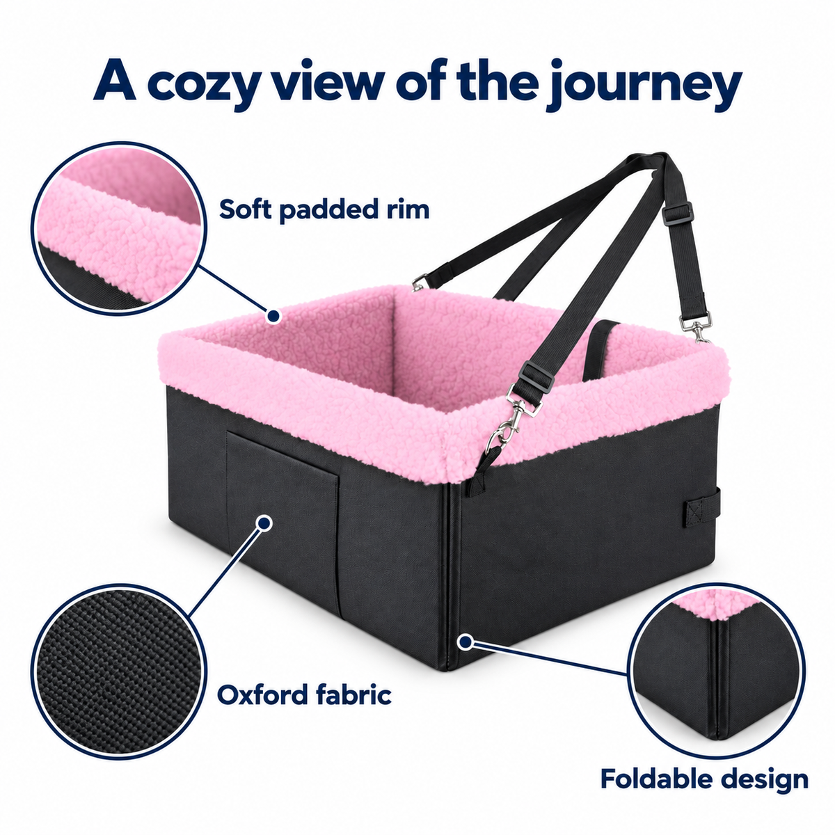 Novolab booster seat features