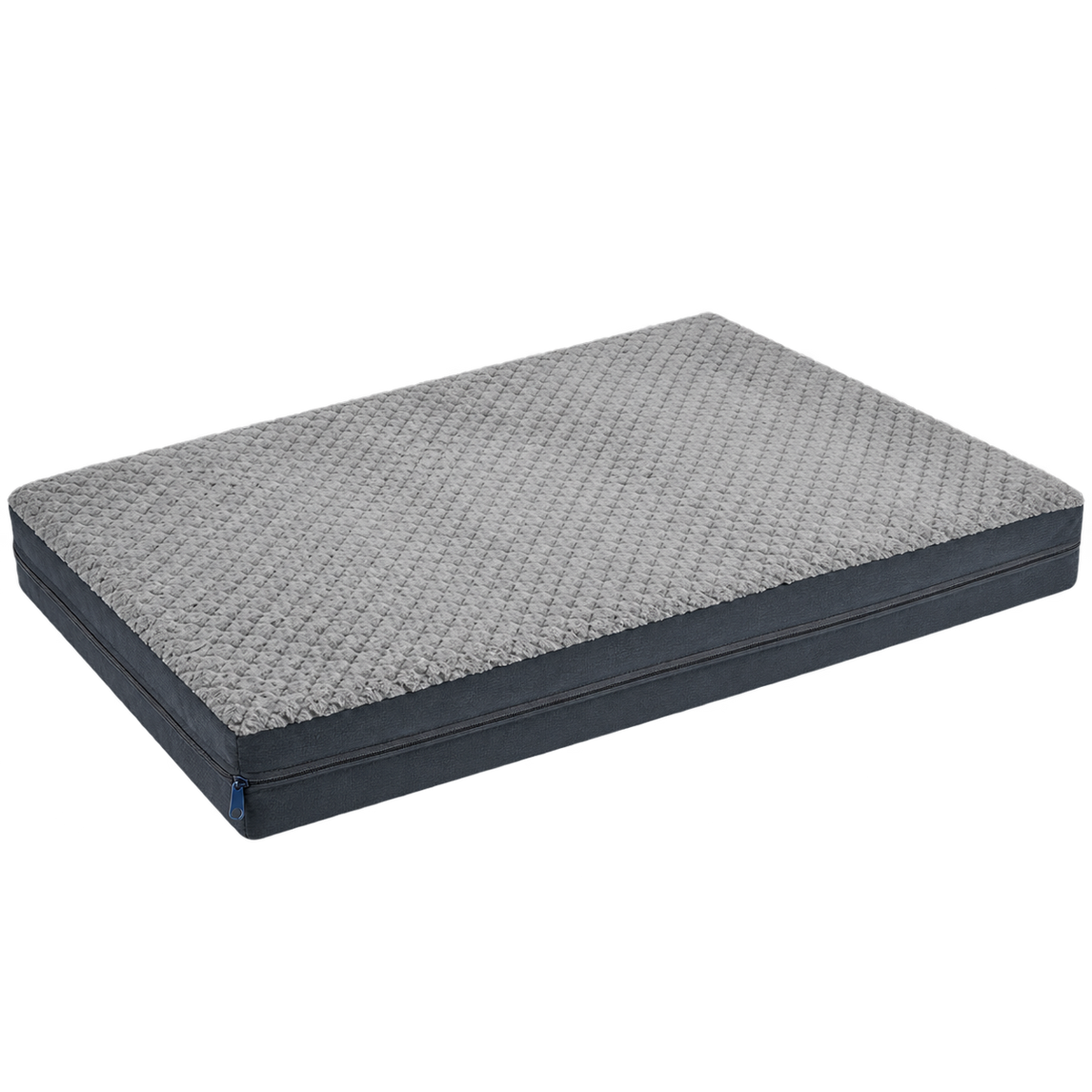 XL Reversible Waterproof Orthopedic Dog Bed with Removable Washable Cover – Dark Gray — Isolated product