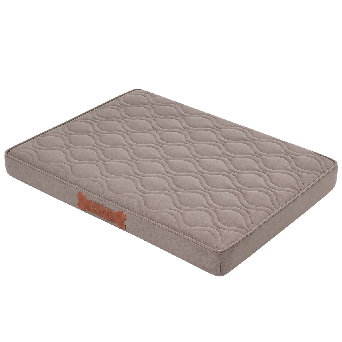 BALANCE Water-Resistant Orthopedic Dog Crate Bed – Washable with Non-Slip Base — Isolated product