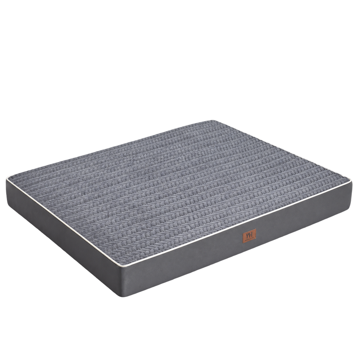 XXL Orthopedic Dog Crate Bed with Removable Washable Cover & Non-Slip Base — Isolated product