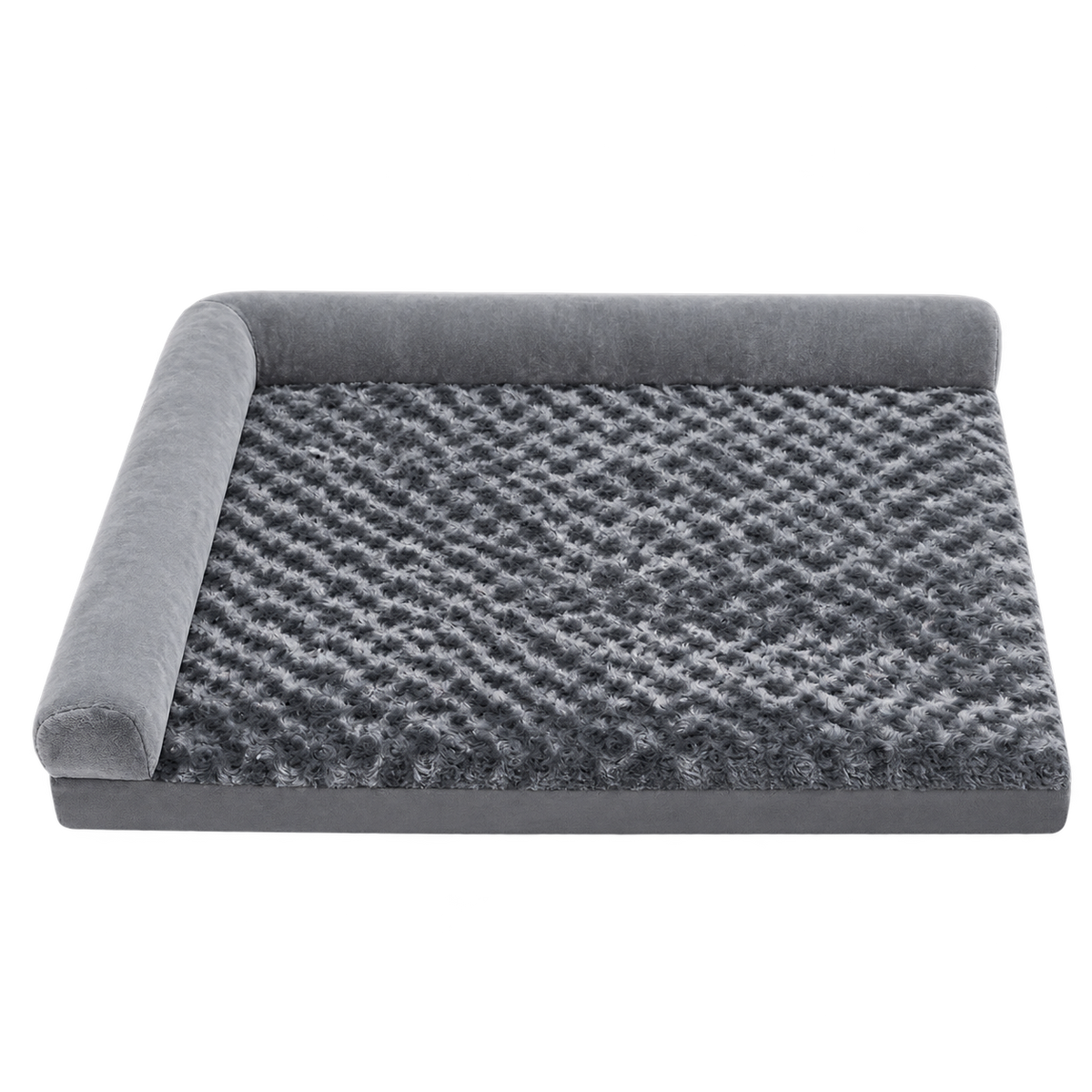 Soft Washable Dog & Cat Crate Mat with Non-Slip Base — Isolated product
