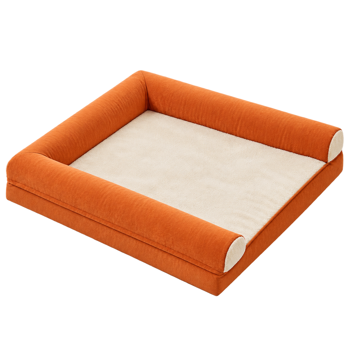 BFPETHOME XL Egg-Crate Foam Dog Sofa Bed with Washable Cover & Waterproof Lining — Isolated product
