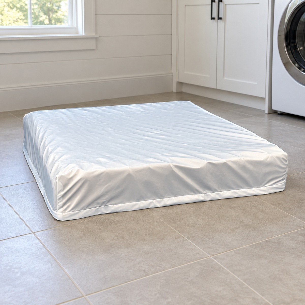 EechicSpace Waterproof Dog Bed Liner Replacement Washable for 48 x 35 Inch Dog Crate Beds — Liner in home