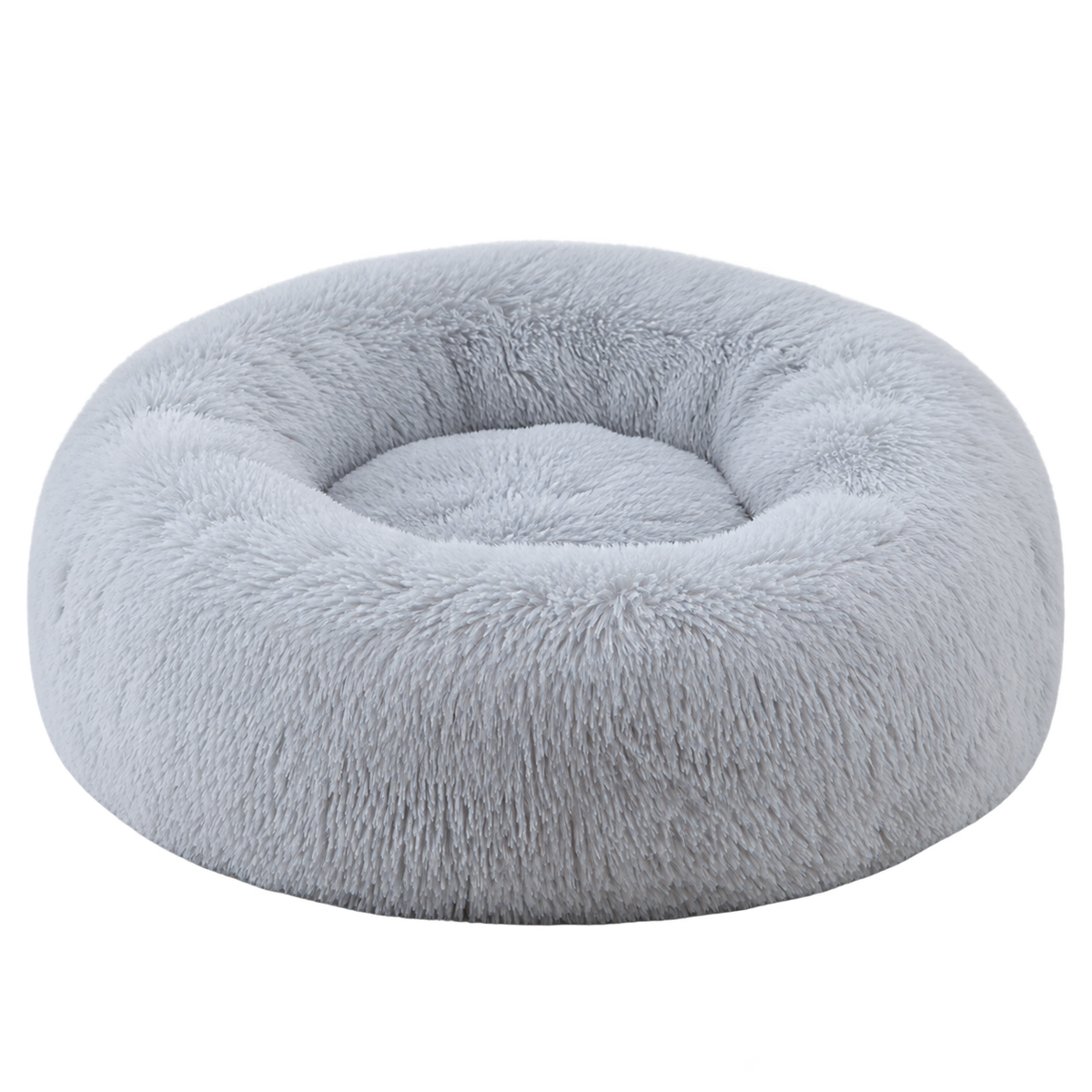 ELSKER&HOME Calming Dog & Cat BedDonut Washable Warming Soft Round 23 inches Dog Beds for Small DogsAnti-Anxiety Fluffy Plush Cushion Bed Fits up to 25 lbs Pets — Isolated product