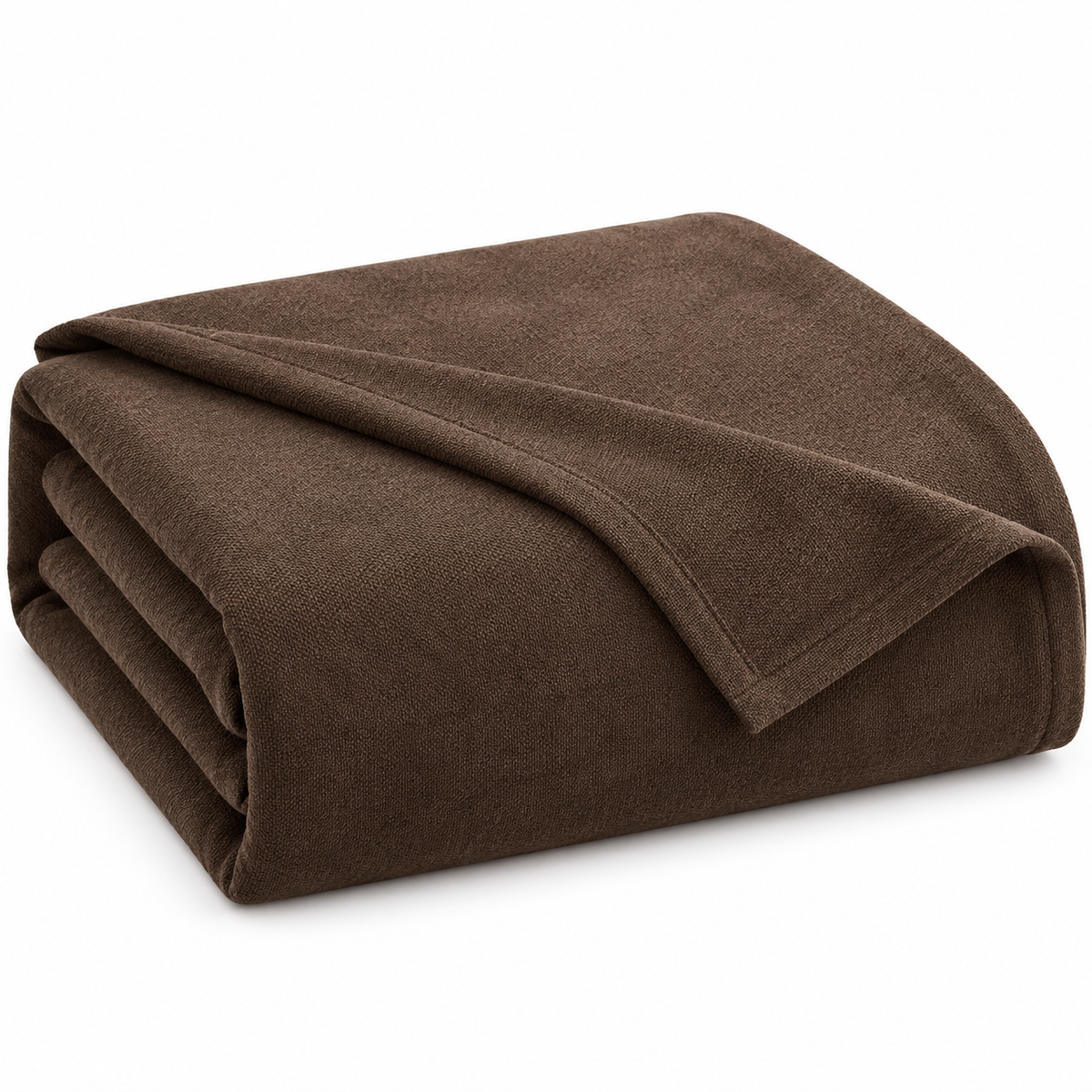 MYSKY HOME Oversized Non-Slip Sofa Cover – Dark Brown, 91 × 134 in – product view