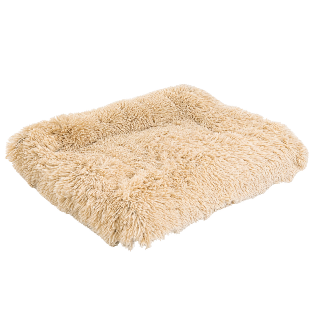 Shag dog mat isolated without animal