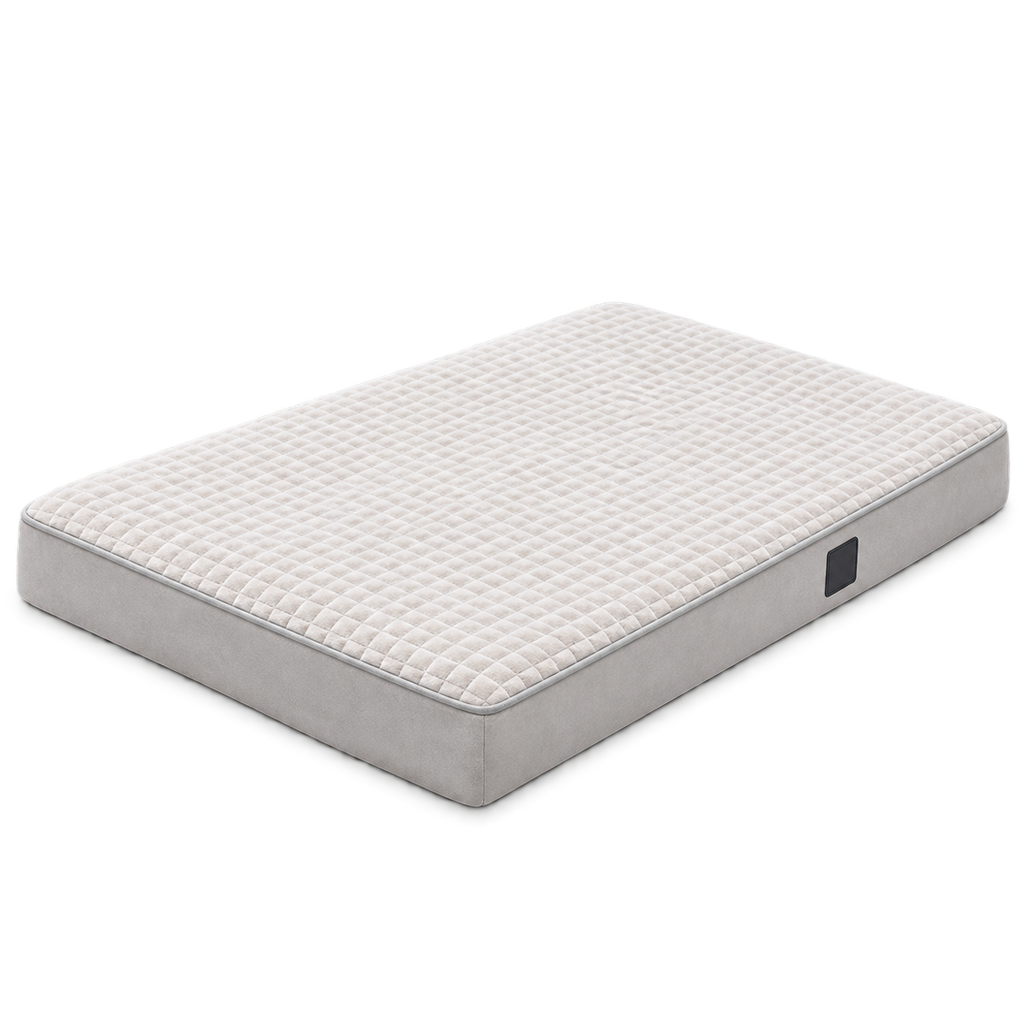 Veehoo Large Orthopedic Flannel Dog Bed with Waterproof Liner & Removable Washable Cover – isolated product