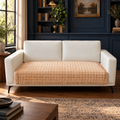 TAOMOCASTL Velvet Sofa Seat Cover – Beige, 36 × 51 in – living room